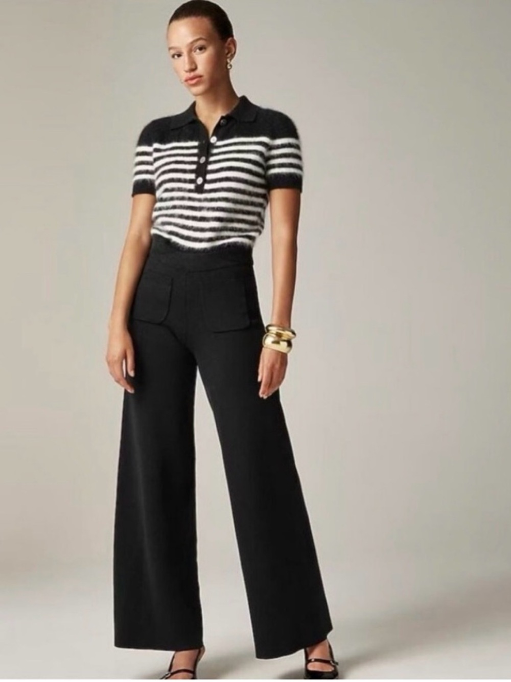 J Crew Sailor Sweater Trouser in TENCEL Lyocell blend NWT